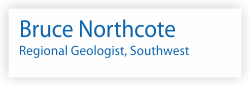 Bruce Northcote. BCGS Regional Geologist for the Southwest