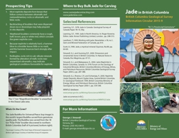 Jade in British Columbia